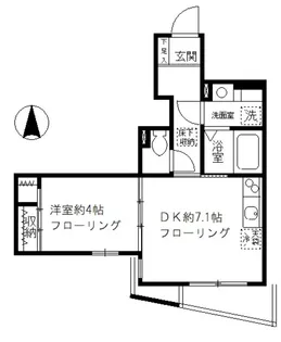PURSE63【1階】の間取り