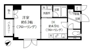 スプリーム九段【1階】の間取り