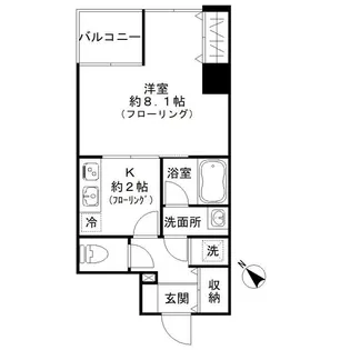 エムズコート【10階】の間取り
