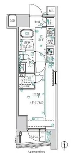アルテシモ コルソ【12階】の間取り
