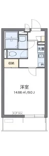 クレイノホーガ スター【3階】の間取り