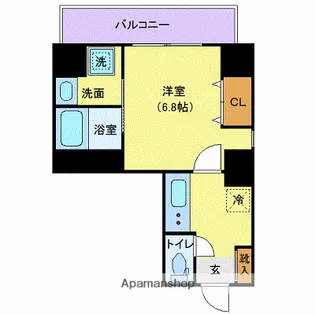 LASPACIO東陽町レジデンス【5階】の間取り