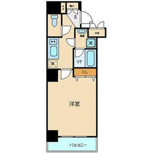 メインステージ上野【13階】の間取り
