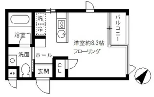 グランアセット月島【2階】の間取り