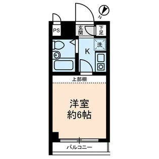 アムス小岩WEST【4階】の間取り