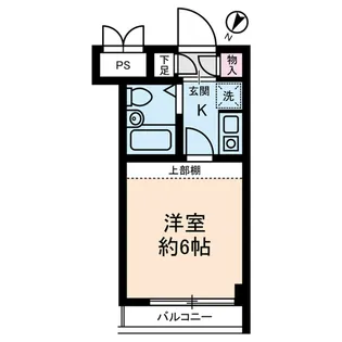 アムス小岩WEST【3階】の間取り