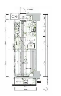 メインステージ木場【902号室号室】の間取り