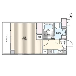 ファイカス両国【3階】の間取り