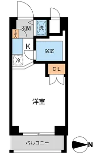 ウインベル錦糸町第3【7階】の間取り