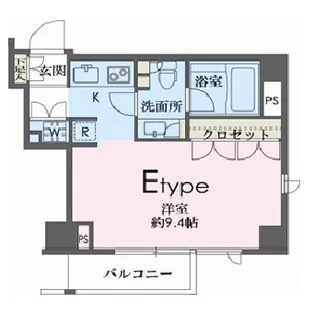 ドゥーエ南麻布【2階】の間取り