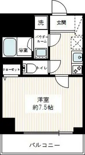 HY’S STAGE BRILLANT【401号室号室】の間取り
