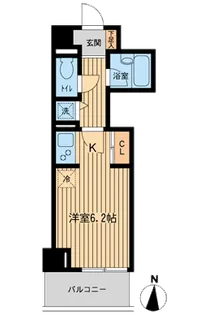 ジョイシティ住吉Ⅱ【0203号室】の間取り