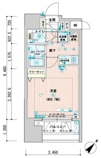 メインステージ文京春日【10階】の間取り
