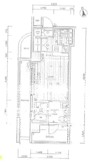 ルモーデ亀戸【606号室号室】の間取り