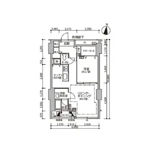 東雲キャナルコートCODAN11号棟【10階】の間取り