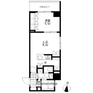 プライマル錦糸町【3階】の間取り