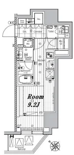 1Rの間取り画像