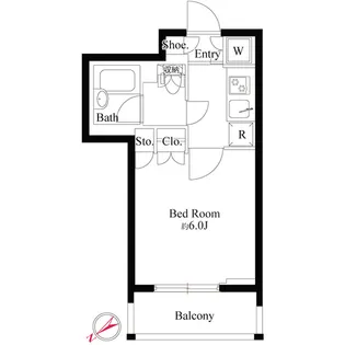 フォレシティ銀座イースト【4階】の間取り