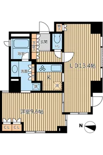 CITY SPIRE 半蔵門【1階】の間取り