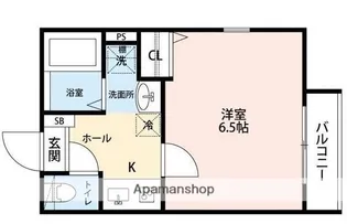 グランクオール大島【2階】の間取り