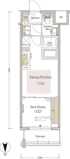 アーバネックス森下Ⅲ【4階】の間取り