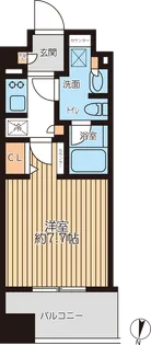 プライマルフロント錦糸町【4階】の間取り