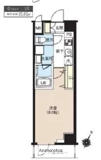 TATUMIスカイガーデンテラス【2階】の間取り