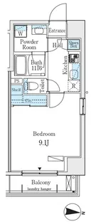 プライマル江東住吉【6階】の間取り