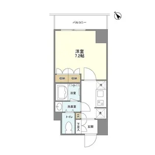 KURAMAE214【6階】の間取り