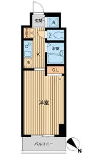 HF東神田レジデンス【12階】の間取り
