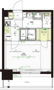 クレア田端プレミアレジデンス【5階】の間取り