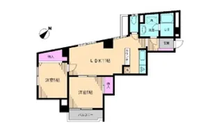 ミラベル関谷【9階】の間取り