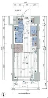 ESTEM COURT KAMEIDO TOKYO EAST【6階】の間取り