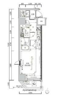 LUMEED大島【3階】の間取り