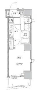 RELUXIA門前仲町【5階】の間取り