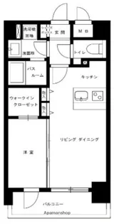ベイフレール潮見【5階】の間取り