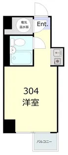 ハイツ芝大門【3階】の間取り