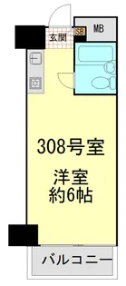 中銀日本橋マンシオン【3階】の間取り