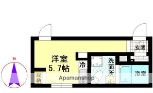 ブライトツー【4階】の間取り