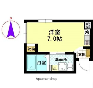 ブライトツー【4階】の間取り