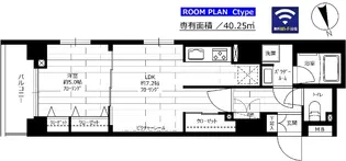 ステージグランデ上野【8階】の間取り