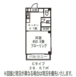 メゾンド・エフ3【3階】の間取り