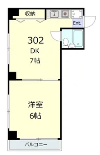 ロイヤルハイツ扇橋【3階】の間取り