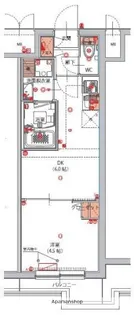 ハーモニーレジデンス東京南砂パークサイド【2階】の間取り