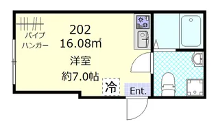 コンフォート東向島【2階】の間取り