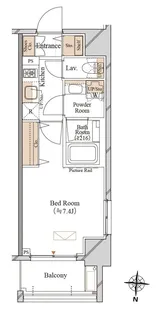 ブランシエスタ両国【3階】の間取り