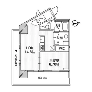 M白金台【9階】の間取り