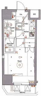 セジョリ上野【おとり物件なし】#台東区 #最上階【14階】の間取り