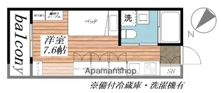 LIGERE南行徳WEST【2階】の間取り