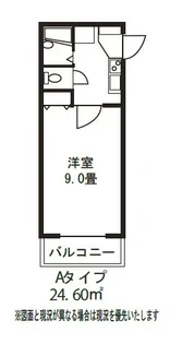 ドミール妙典【102号室号室】の間取り